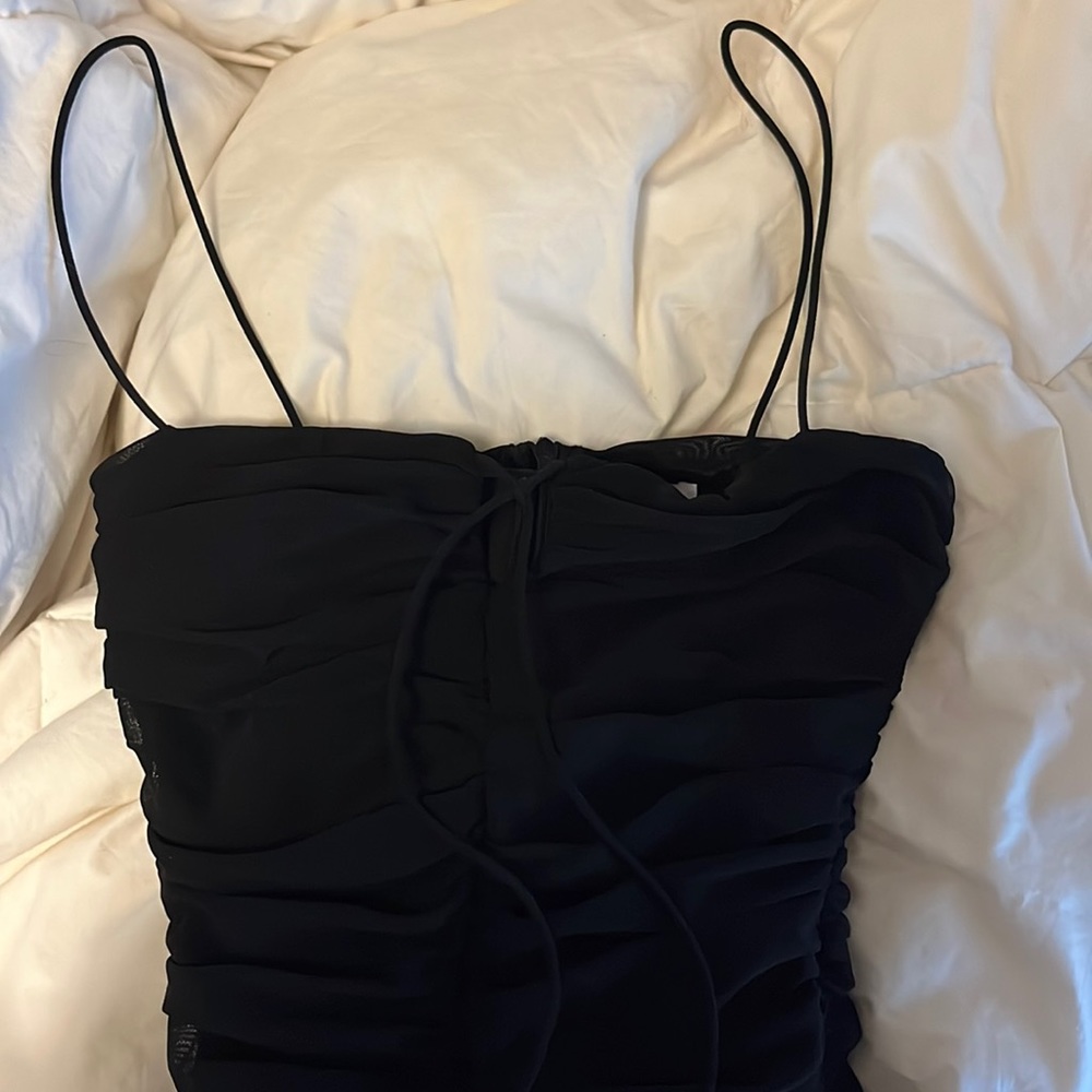 black princess polly body suit